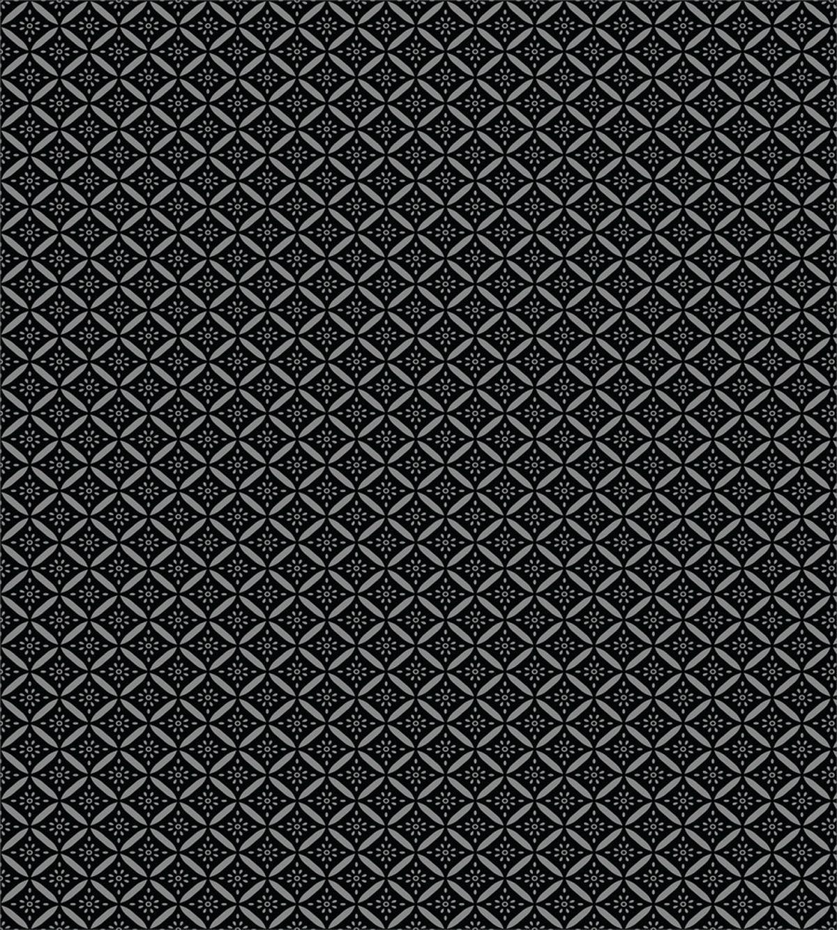 Retro Floral Composition — Pattern