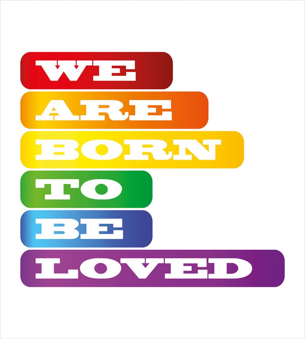 Love Pride Words — Pattern