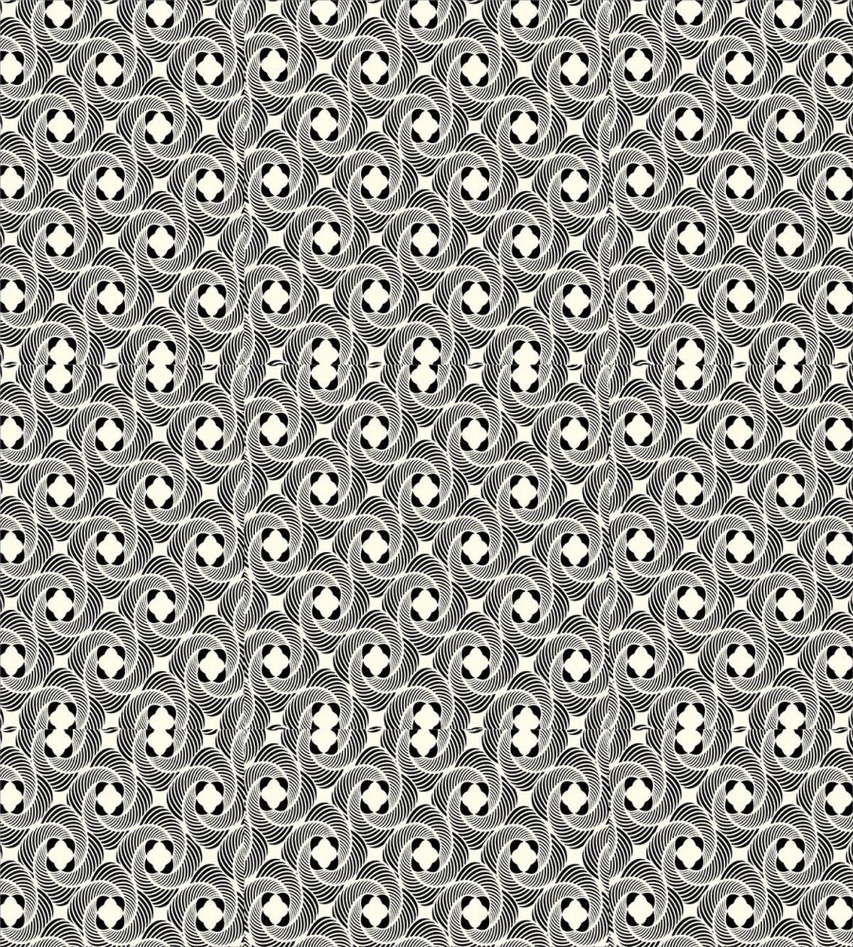 Swirls Flowers Pattern — Pattern