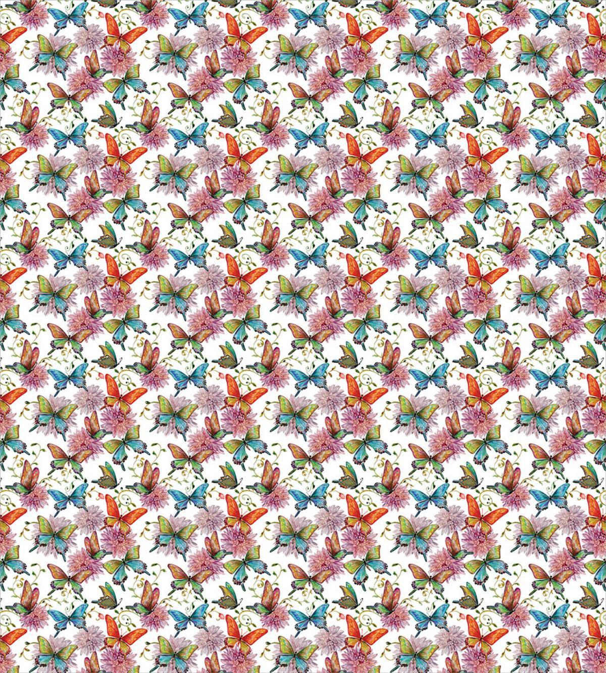 Retro Swallowtail Wings — Pattern