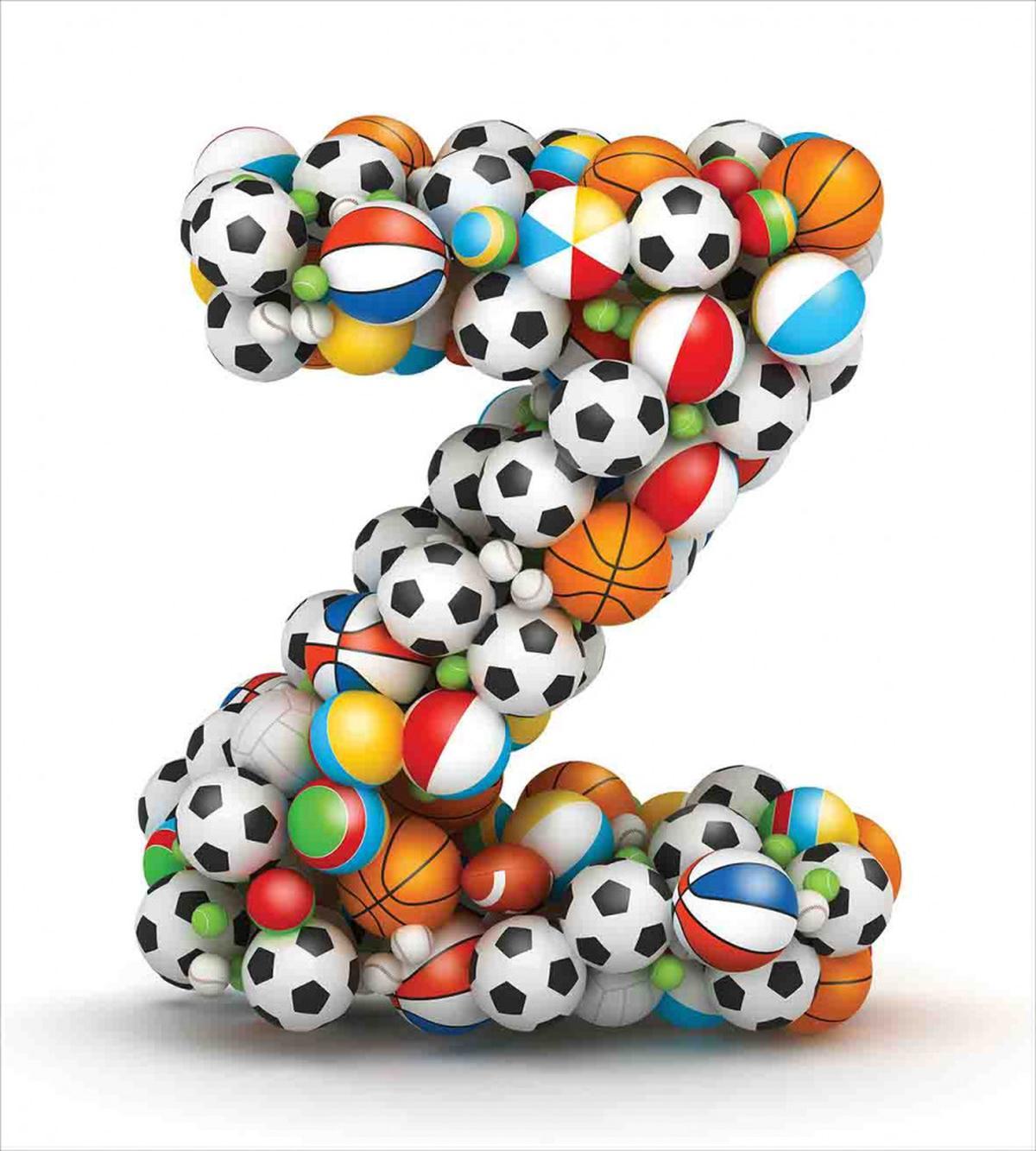 Colorful Sports Balls — Pattern