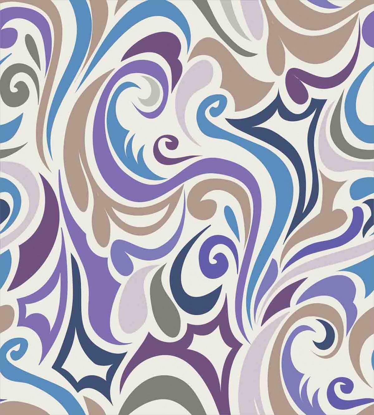 Funky Asymmetrical Shapes — Pattern