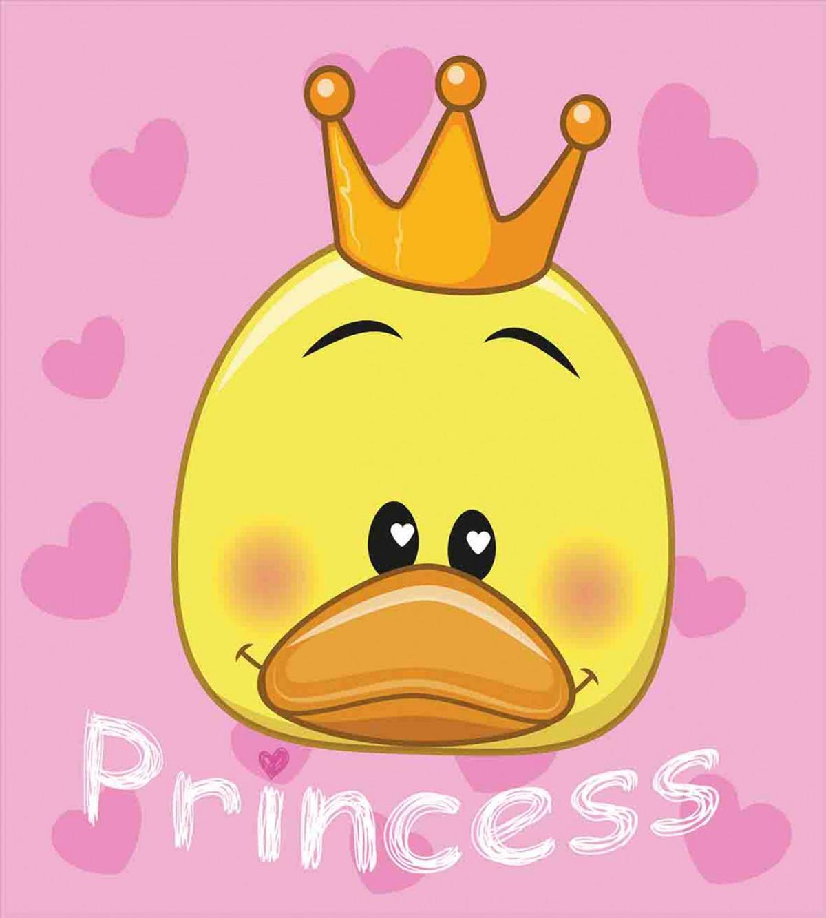 Princess Duck with Tiara — Pattern