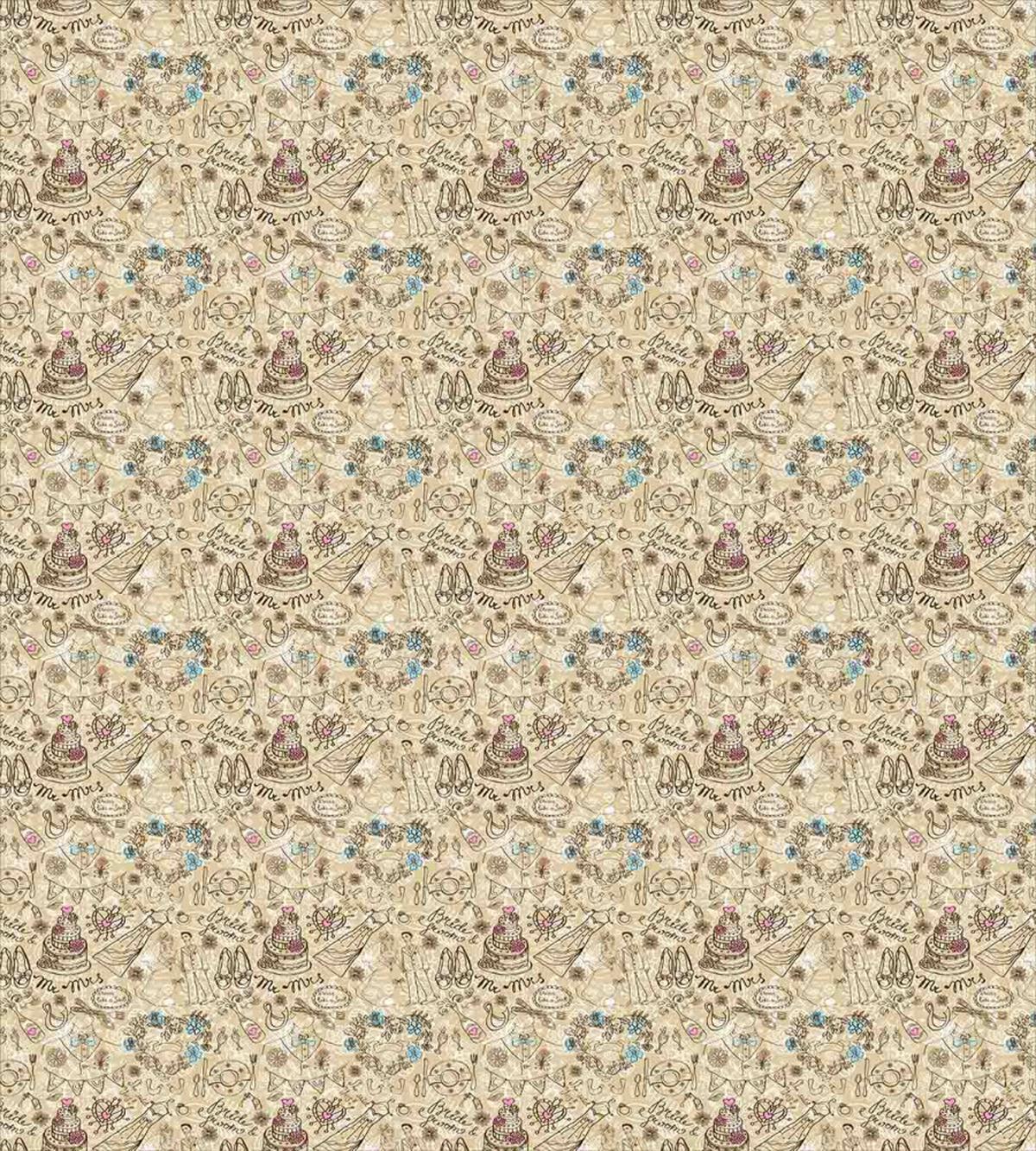 Doodle Style Bride — Pattern