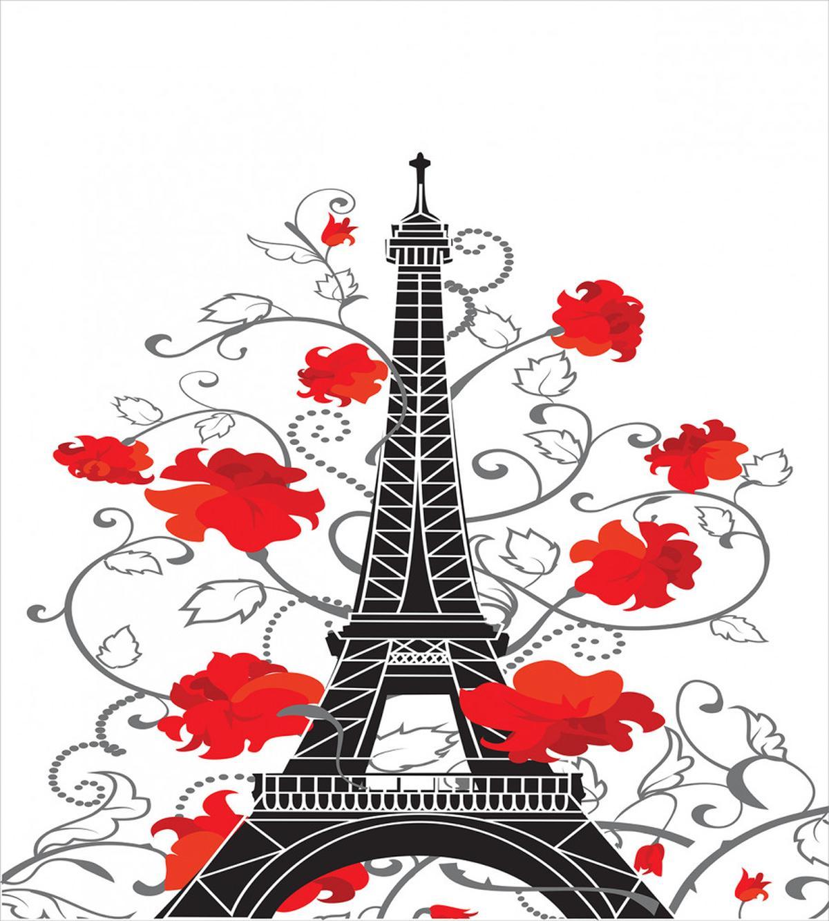 Romantic Paris Art — Pattern