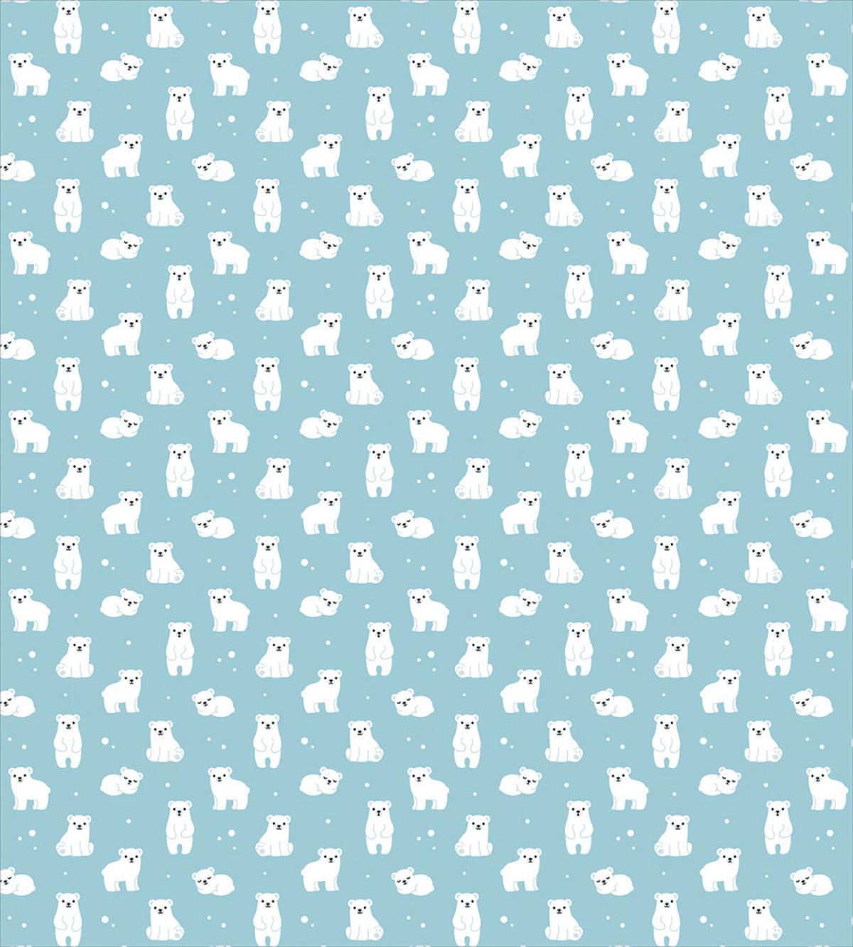 Cartoon Polar Bears — Pattern