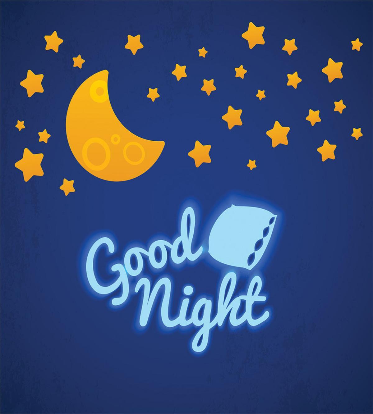 Nursery Bed Time Graphic — Pattern