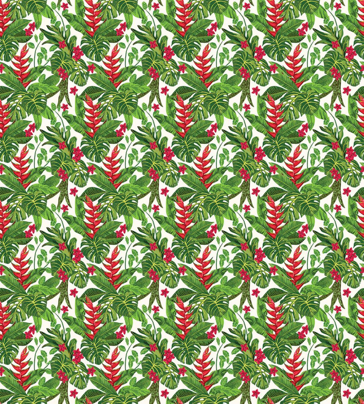 Exotic Hawaii Foliage Art — Pattern