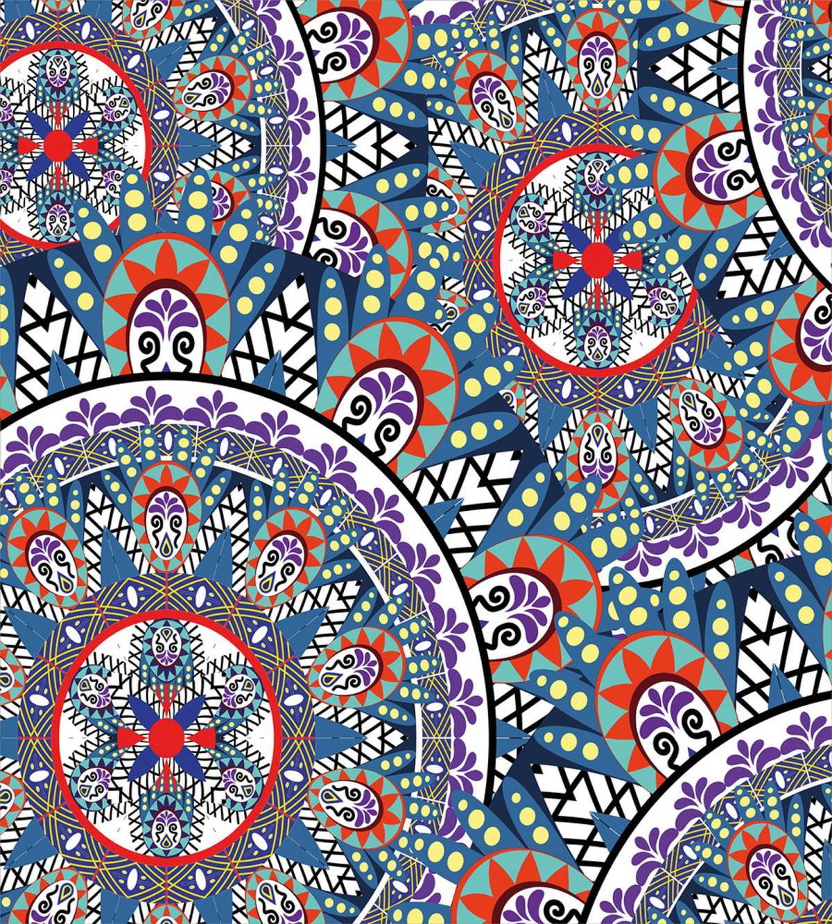Circular Floral — Pattern
