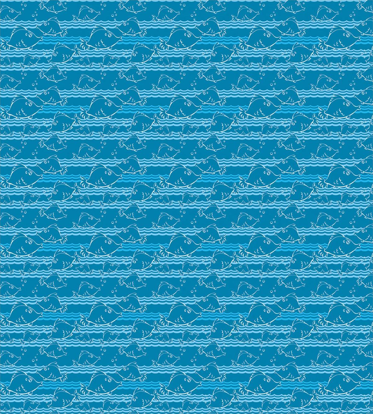 Marine Cartoon Ocean — Pattern
