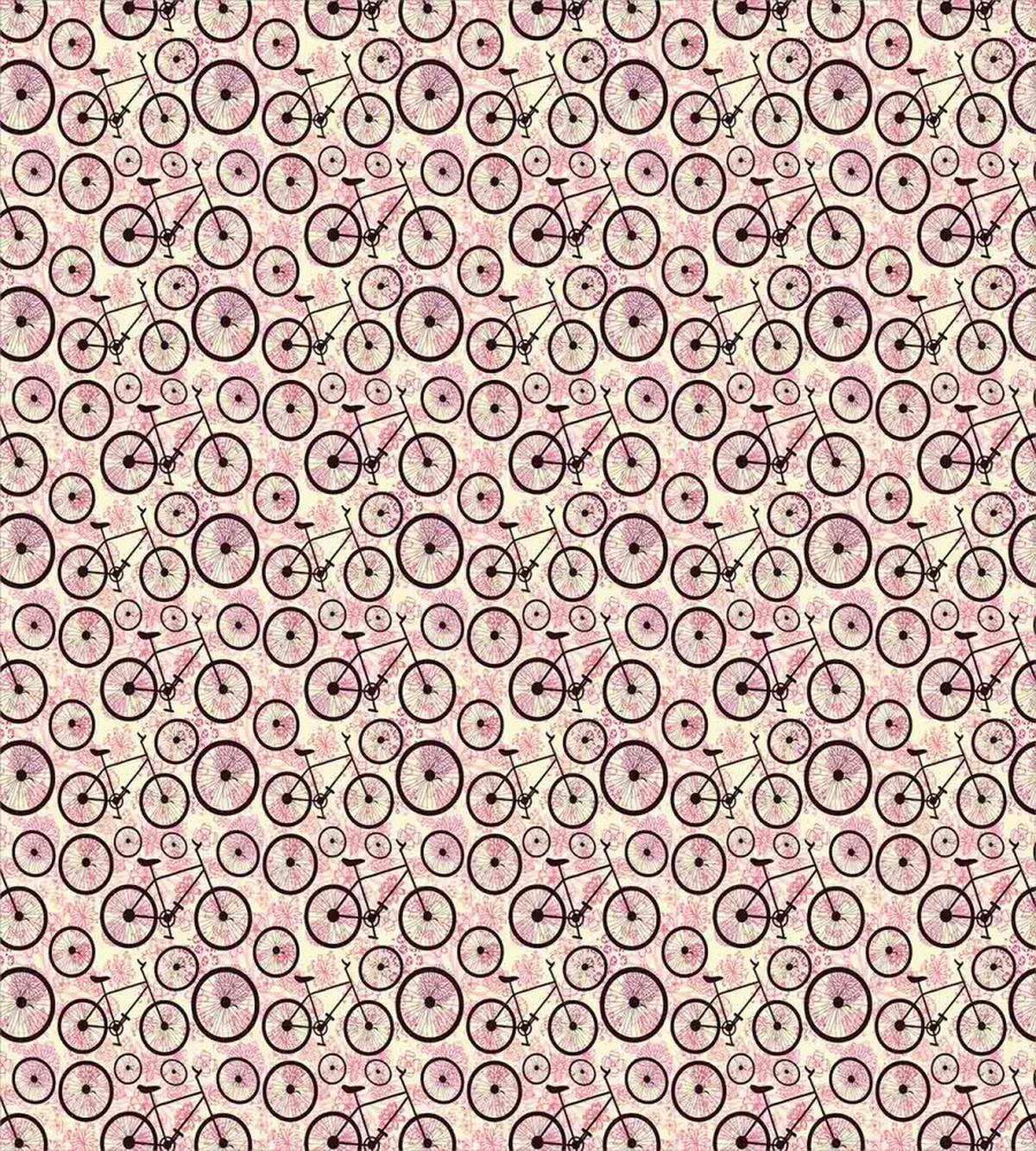 Pink Flowers Doodle — Pattern
