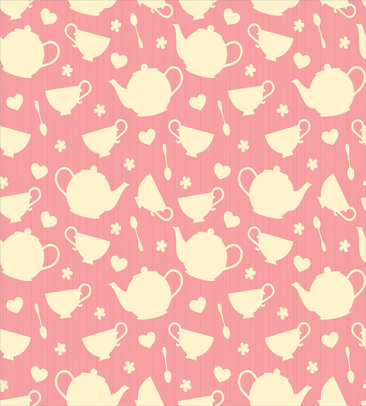 White Teapots — Pattern