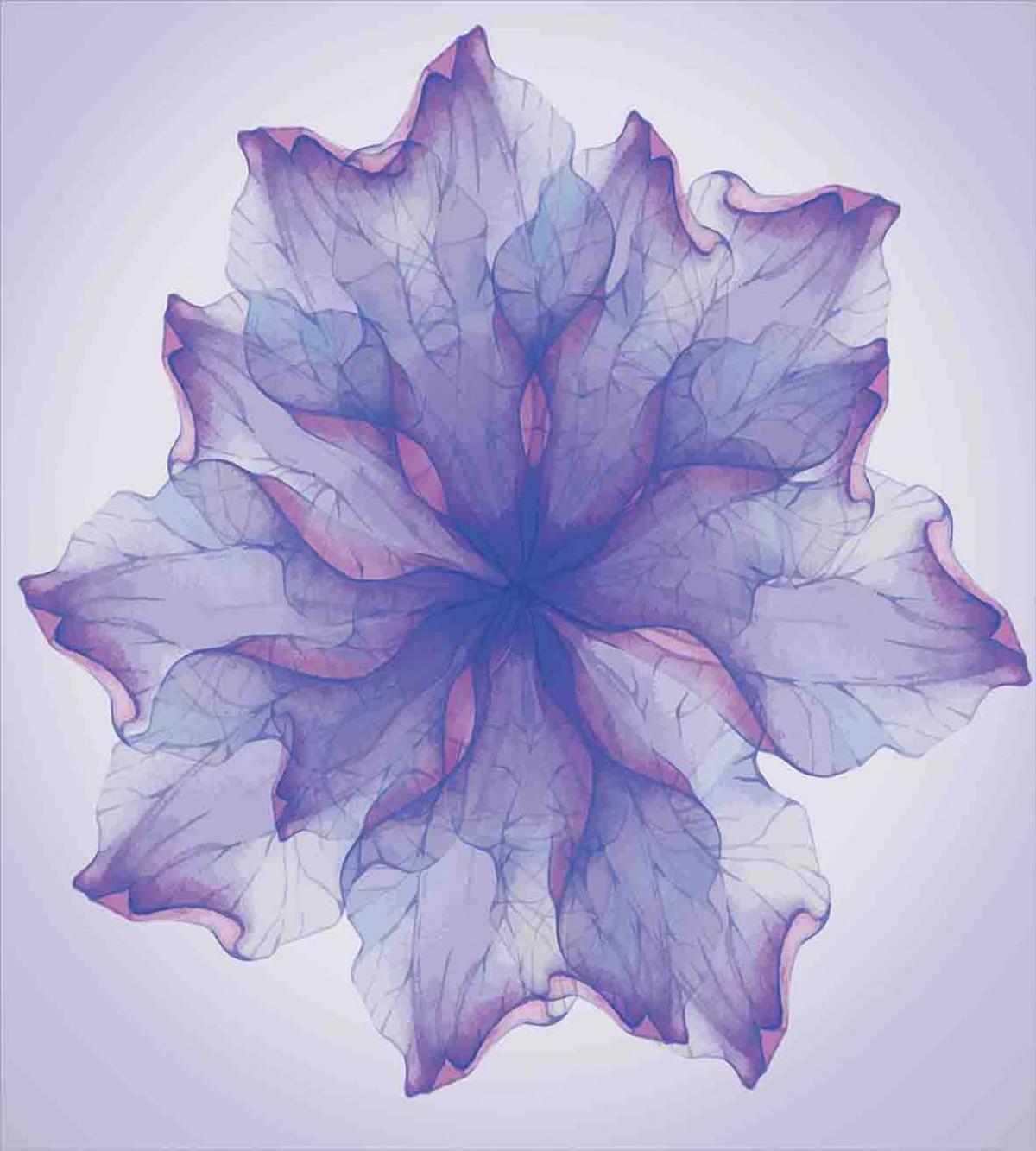 Blossoming Petals Pattern — Pattern