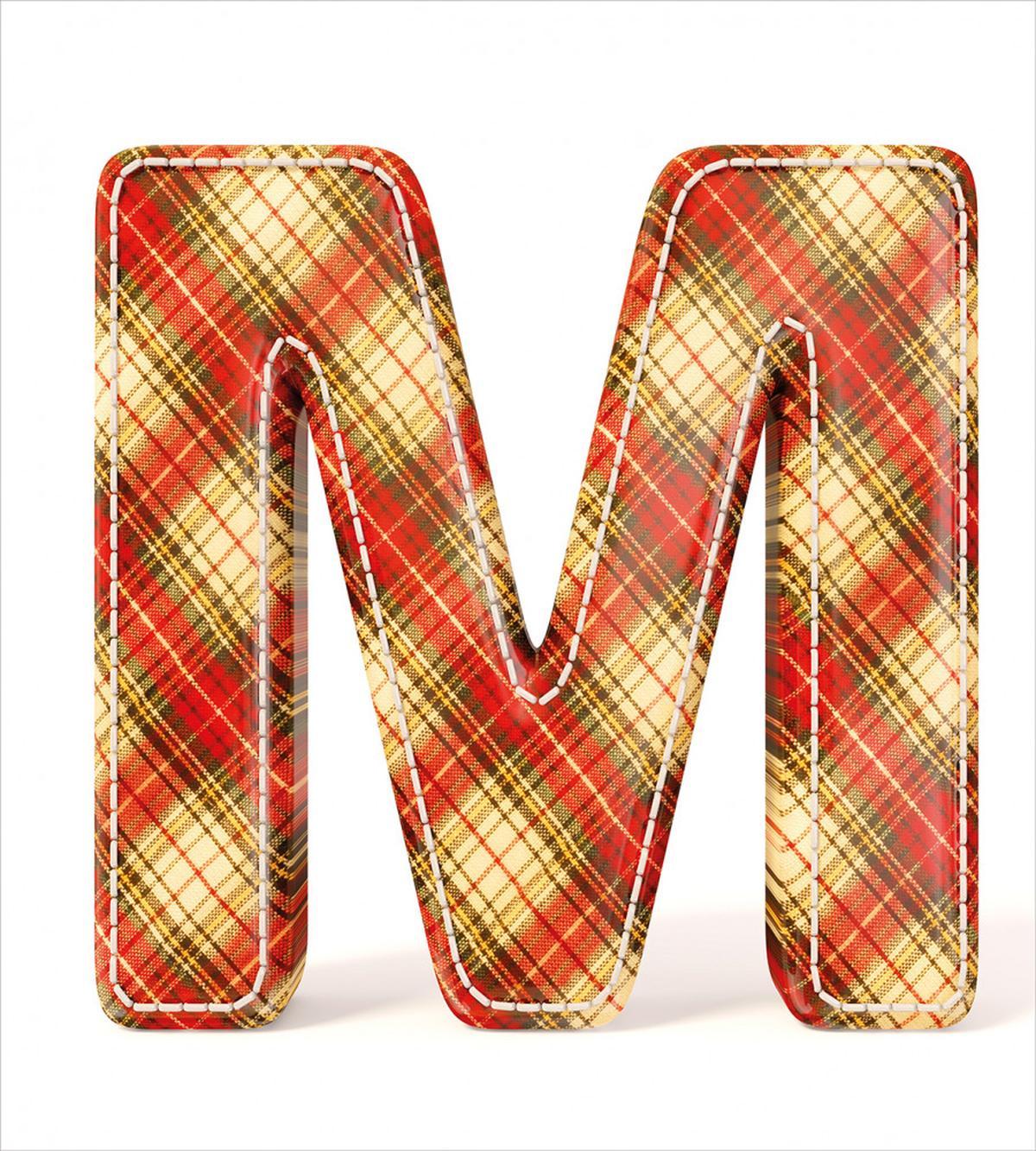 Colorful Capital Sign — Pattern