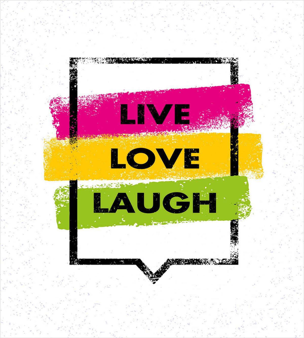 Colorful Saying — Pattern