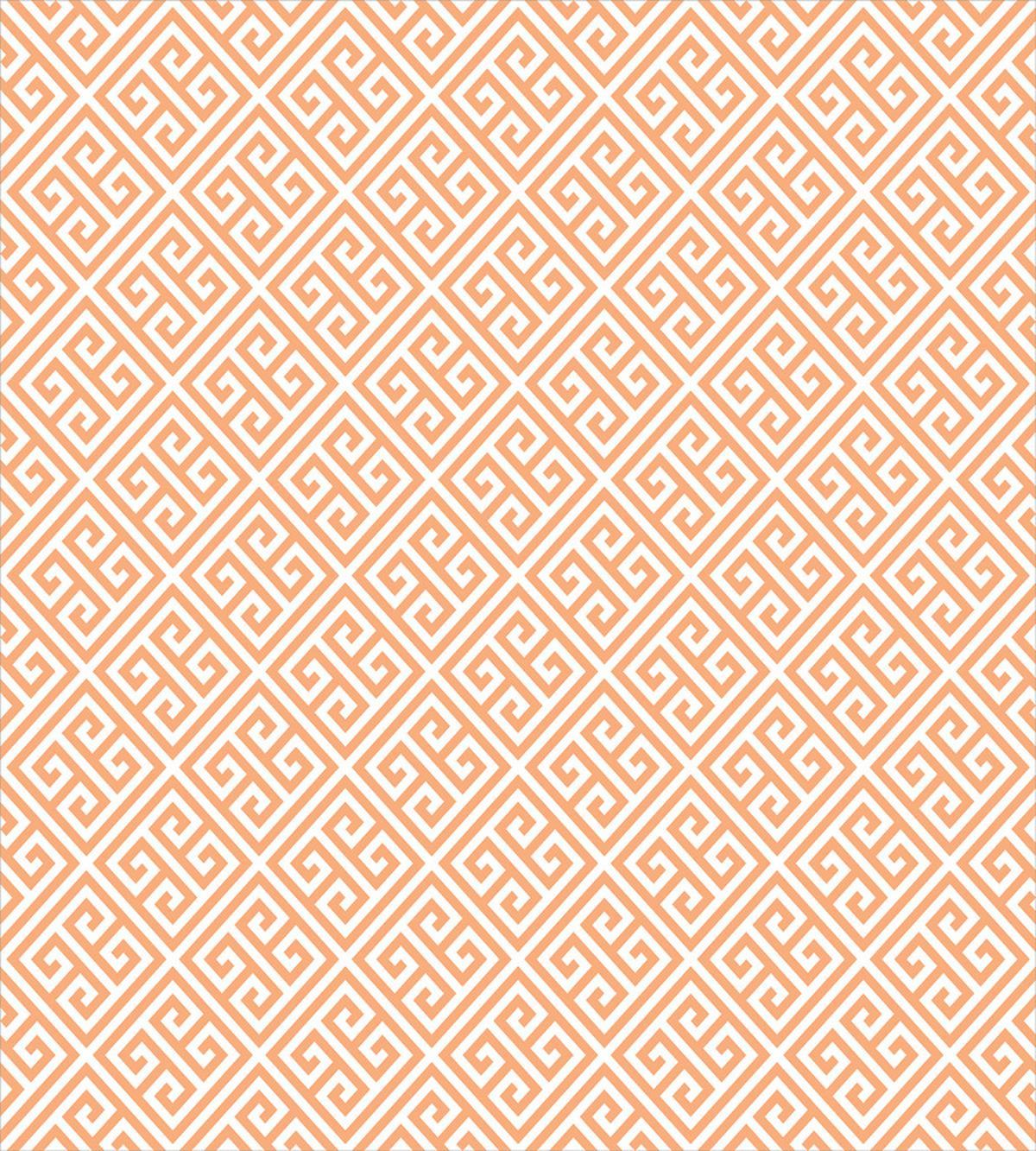 Frieze Pastel Orange — Pattern