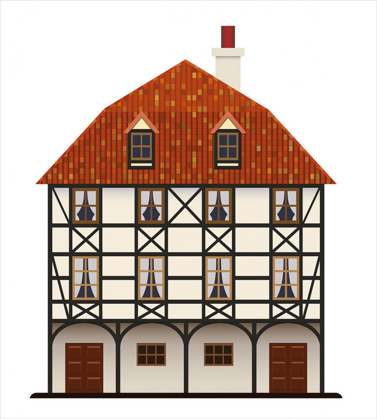 Traditional Cottage — Pattern