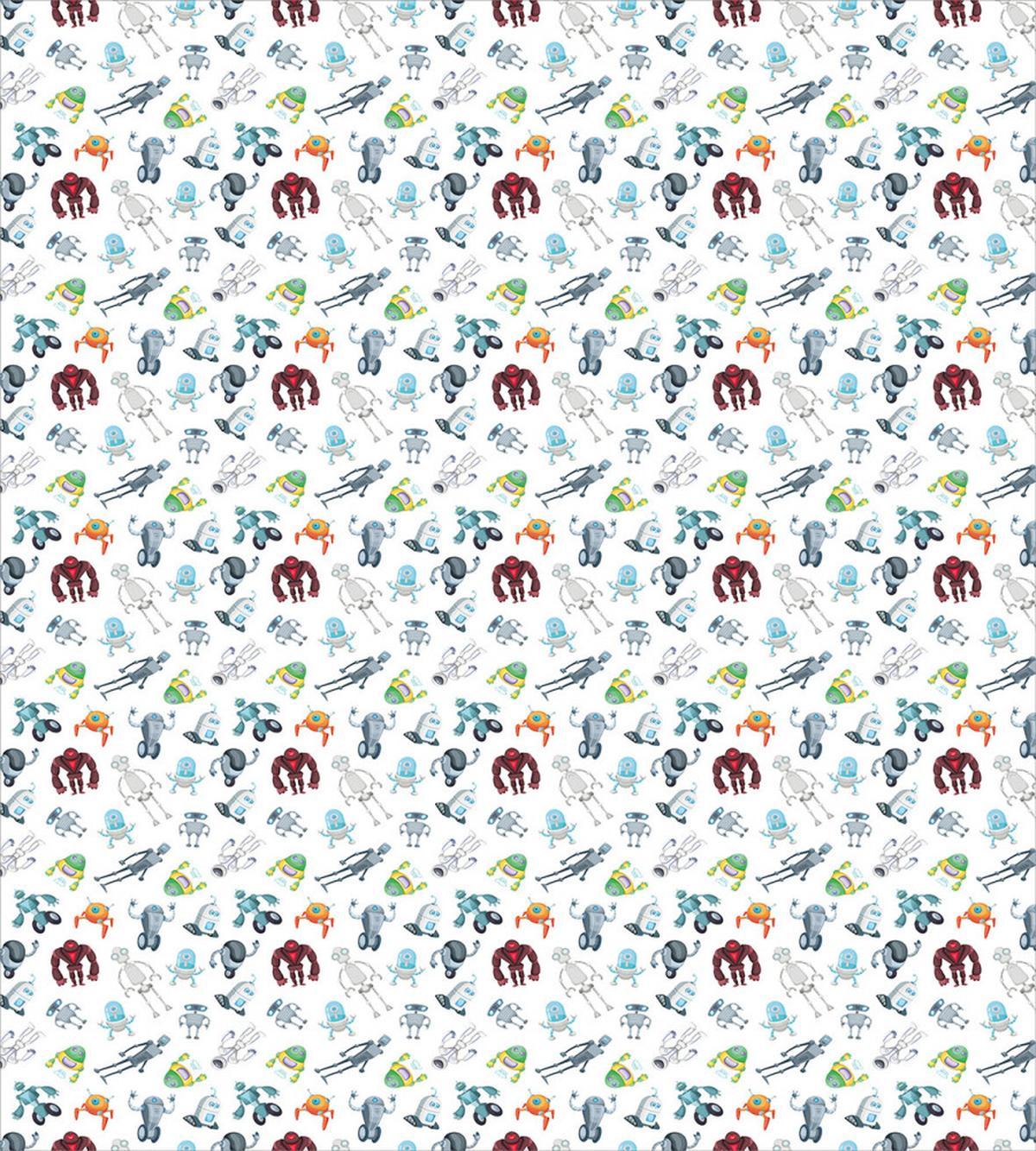 Mechanical Robots Futuristic — Pattern