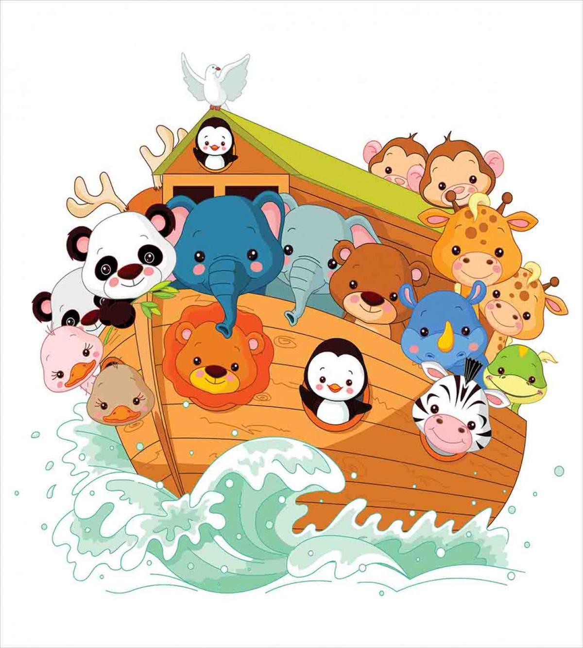 Colorful Ark Lions — Pattern