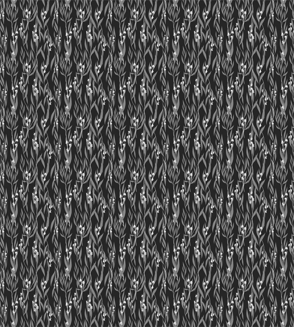 Monotone Garden Artwork — Pattern
