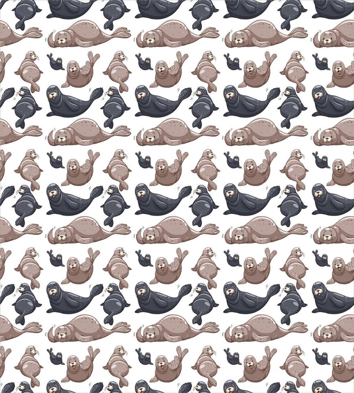 Wild Tropical Sea Lion — Pattern