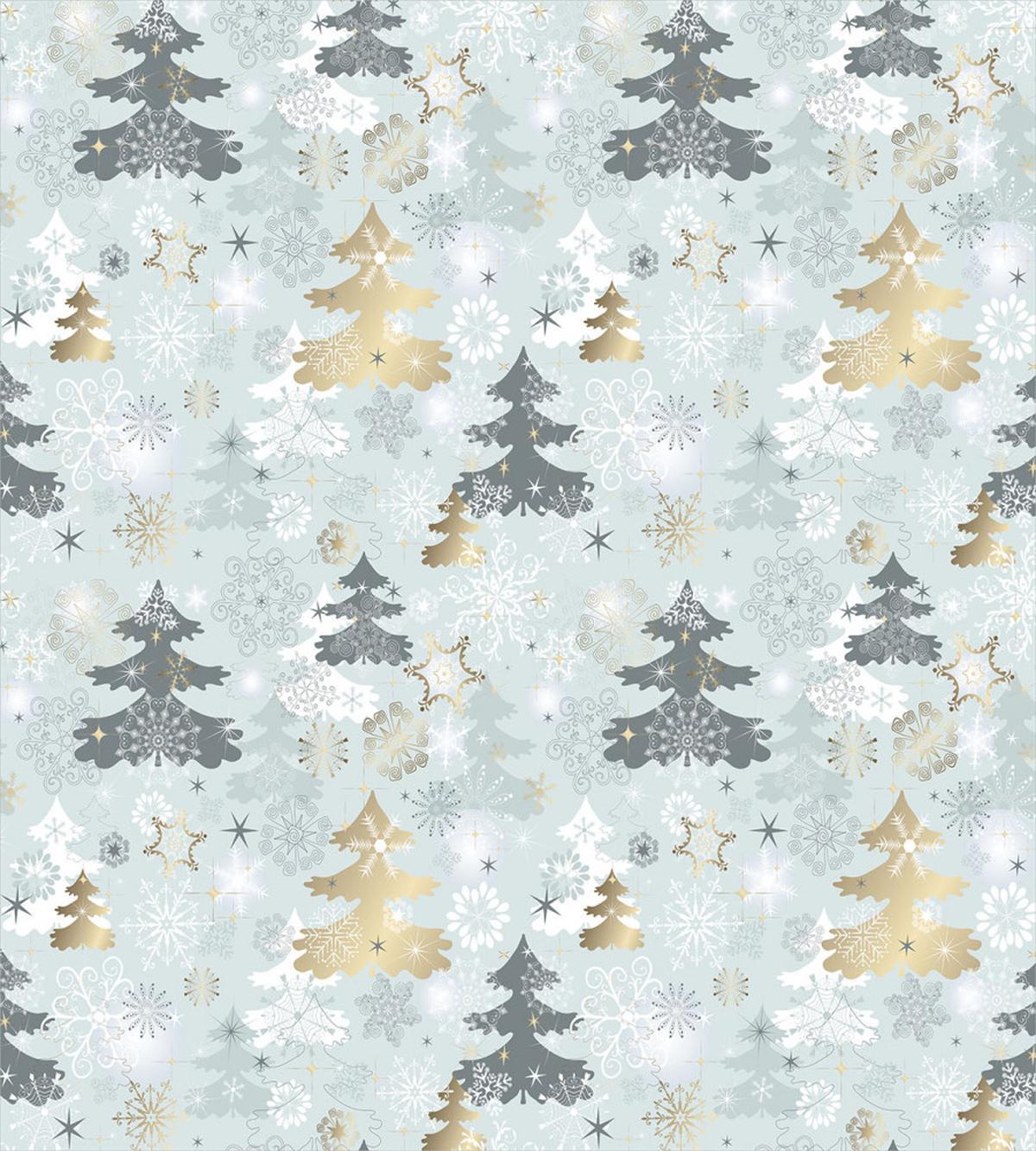 Retro Soft Pine Tree — Pattern