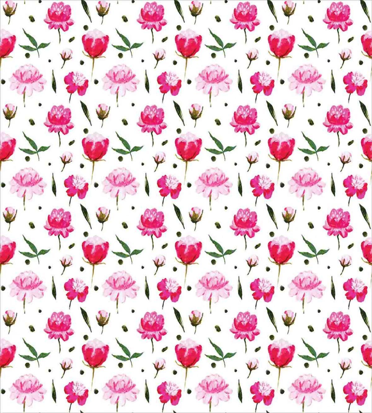 Watercolor Pastel Blooms — Pattern