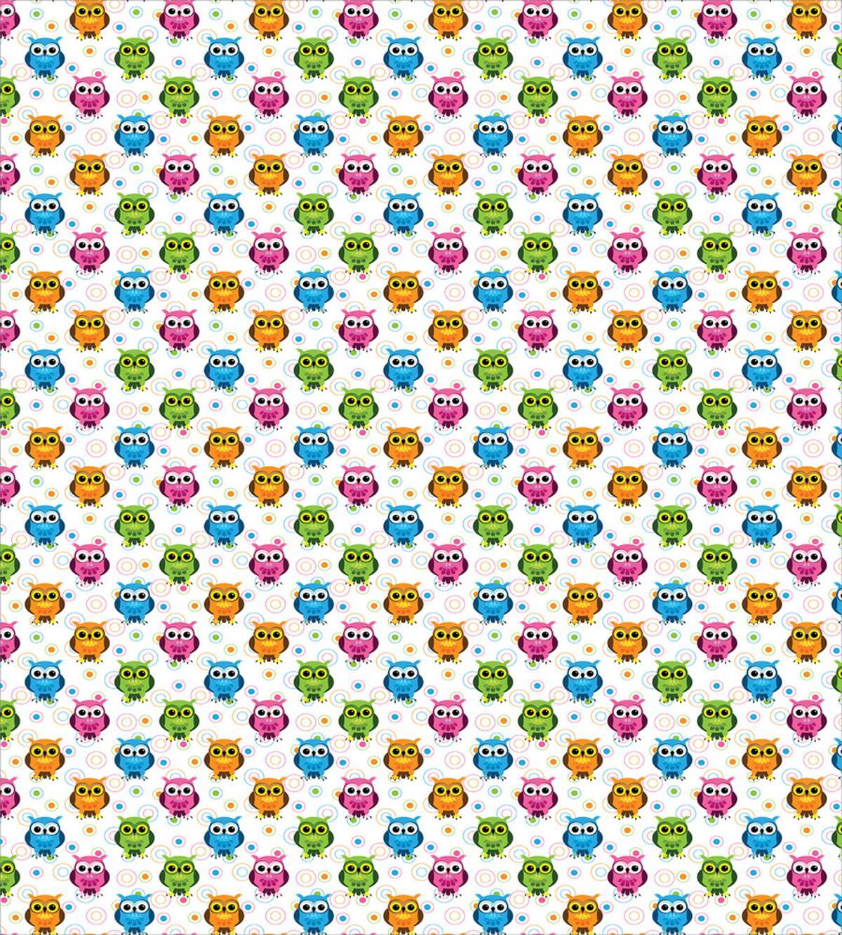 Lively Colored Fun Circles — Pattern