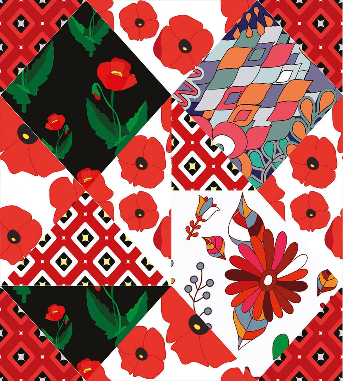 Slavic Patchwork Poppy — Pattern
