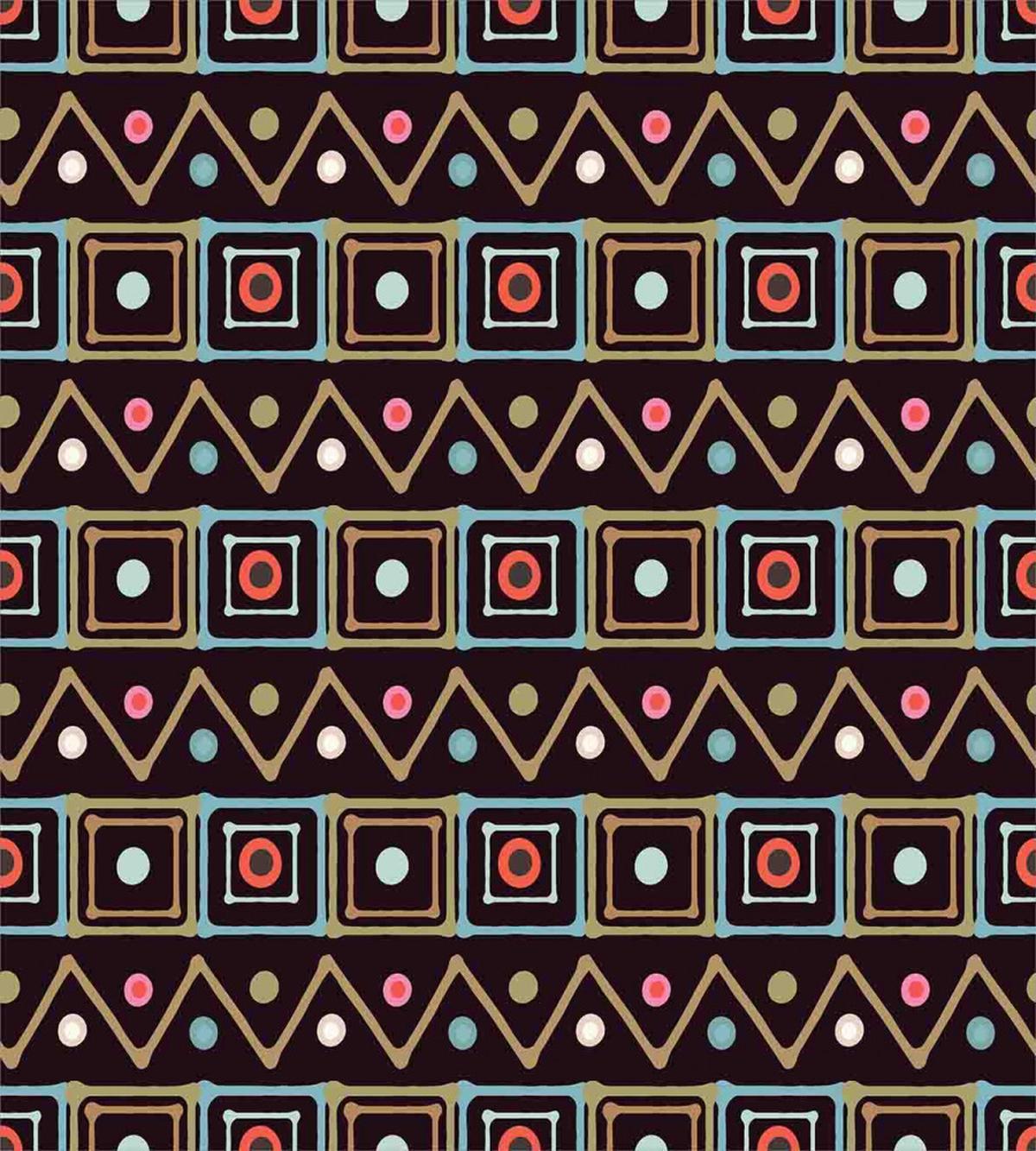 Native Colorful Borders — Pattern