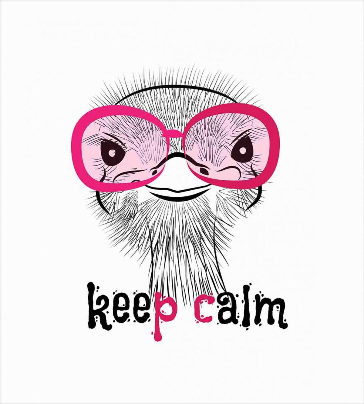 Hipster Animal and Glasses — Pattern