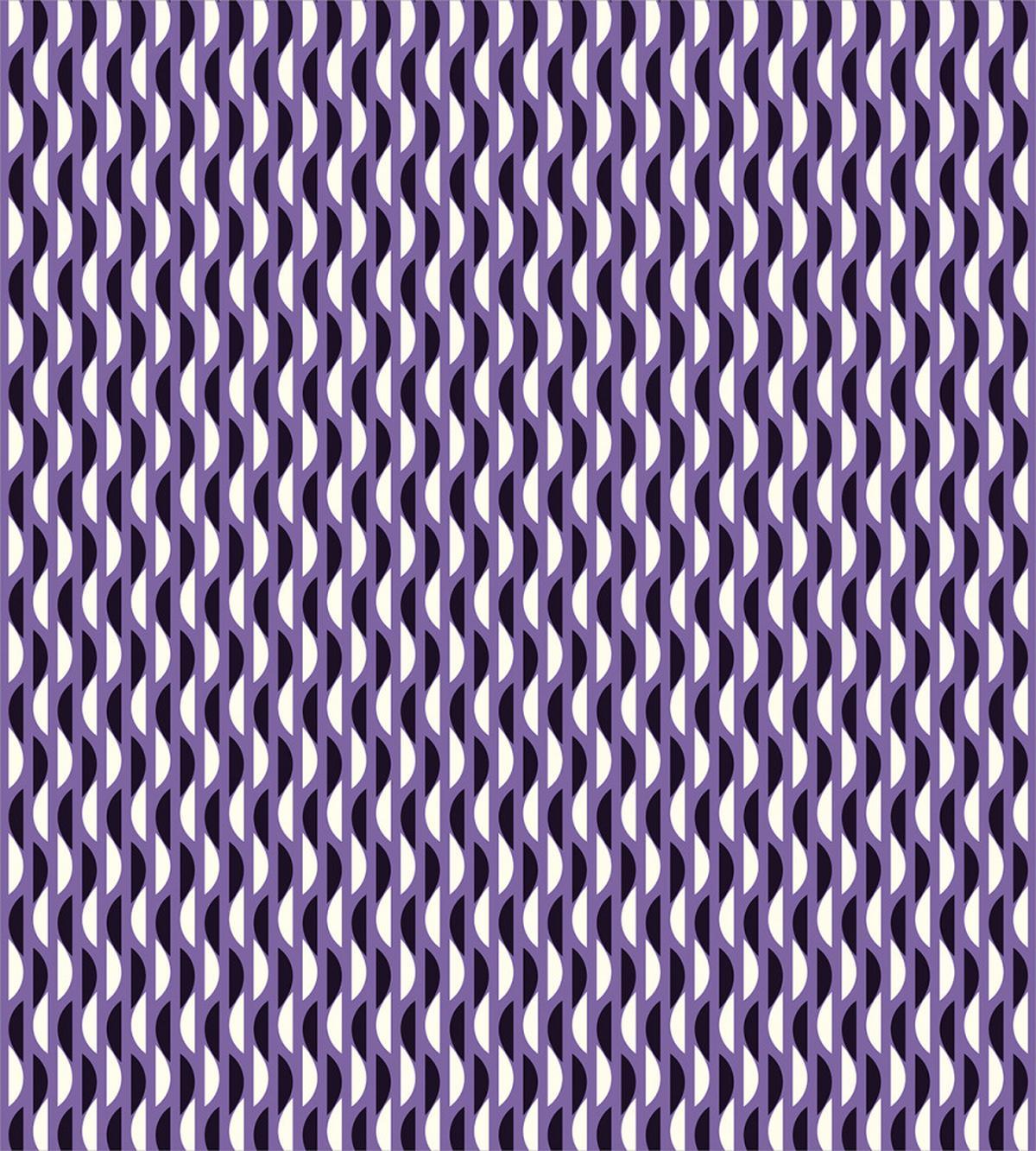 Vibrant Half Circles — Pattern