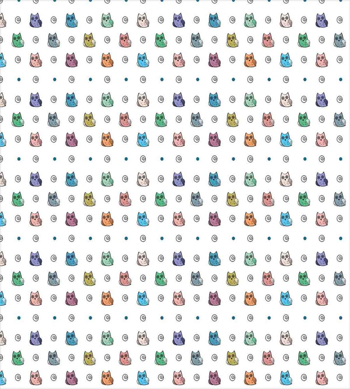 Owls Big Eyes Nursery — Pattern