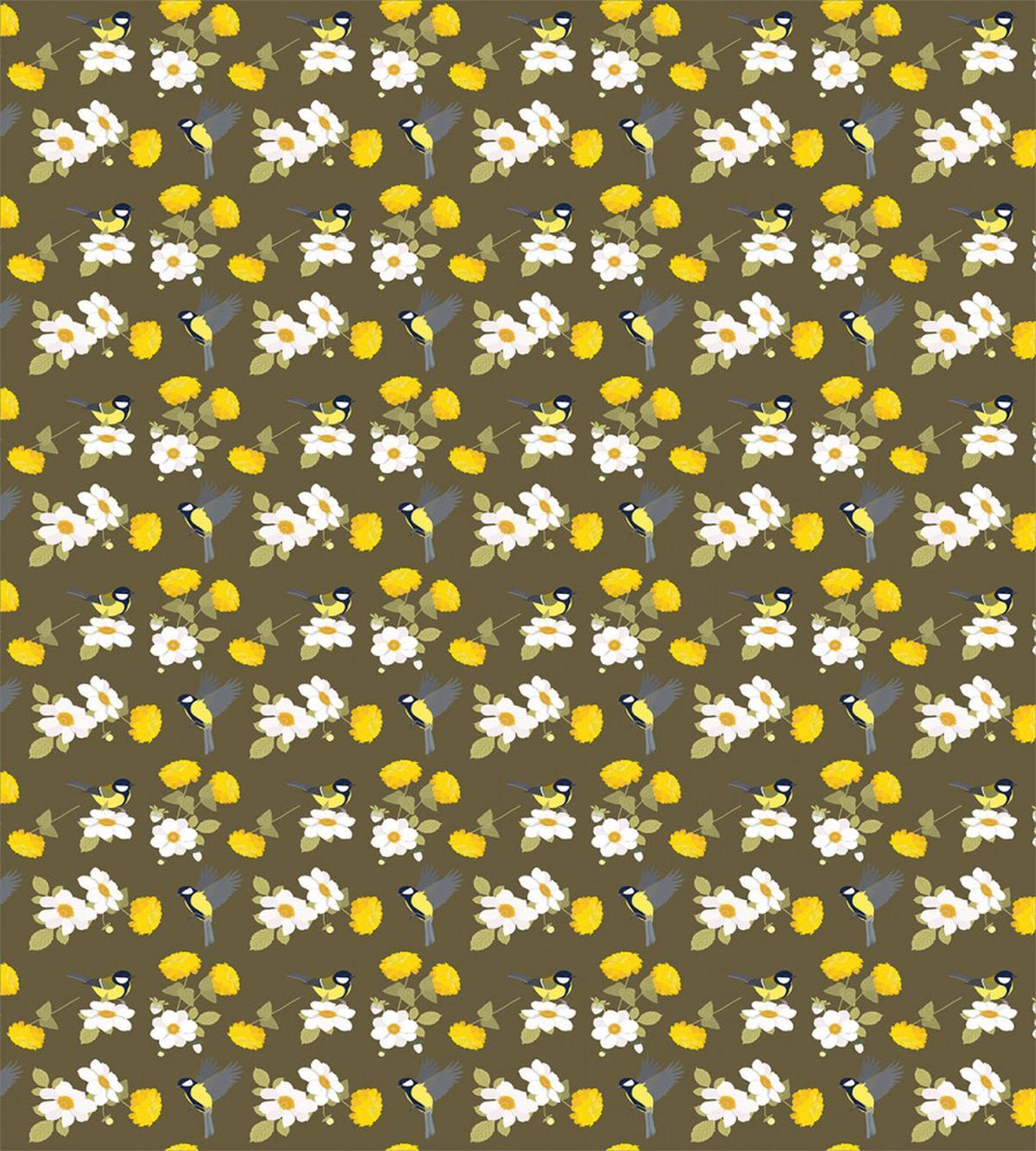 Flowers and Avian — Pattern
