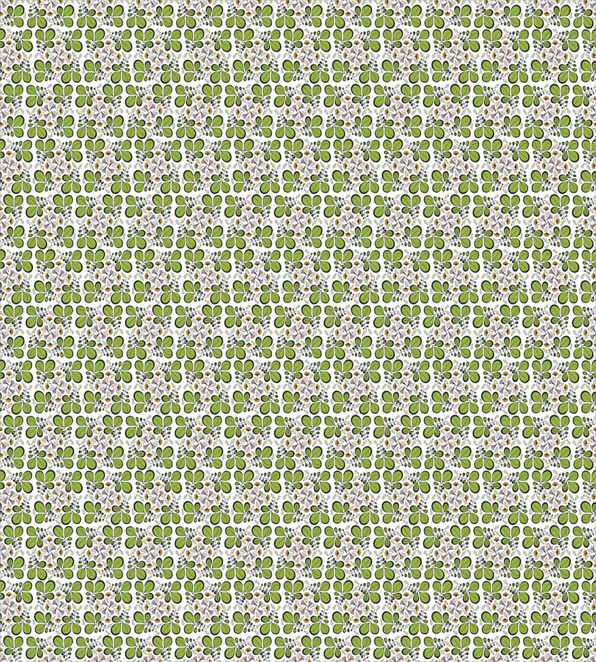Botanical Ornament of Leaves — Pattern