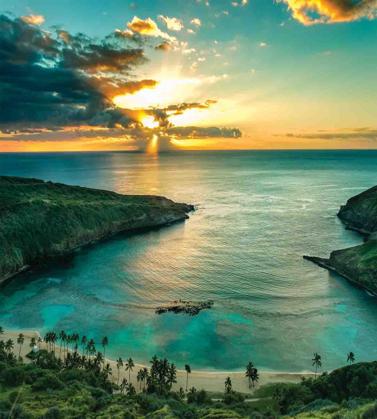Hanauma Bay on Oahu — Pattern