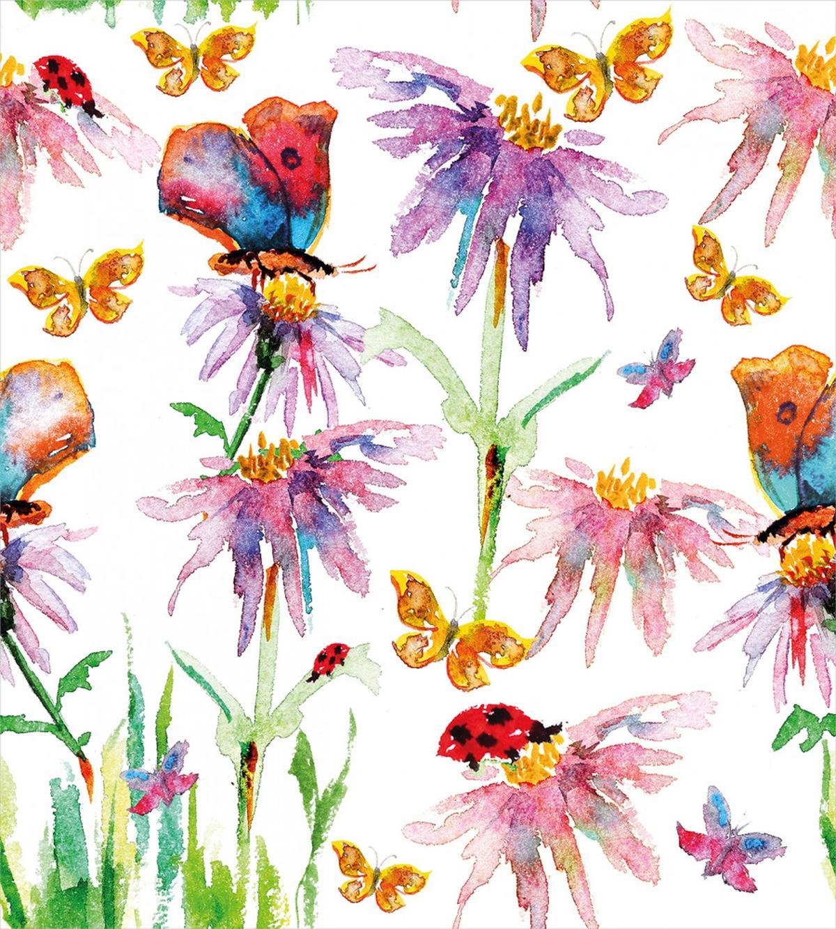 Flower Butterfly Bug — Pattern
