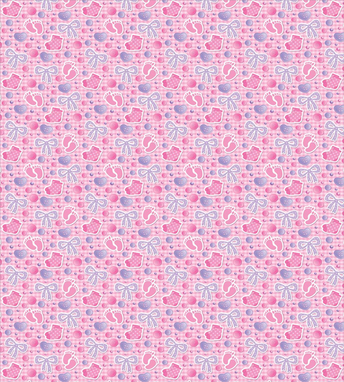 Bows and Buttons Ribbon — Pattern