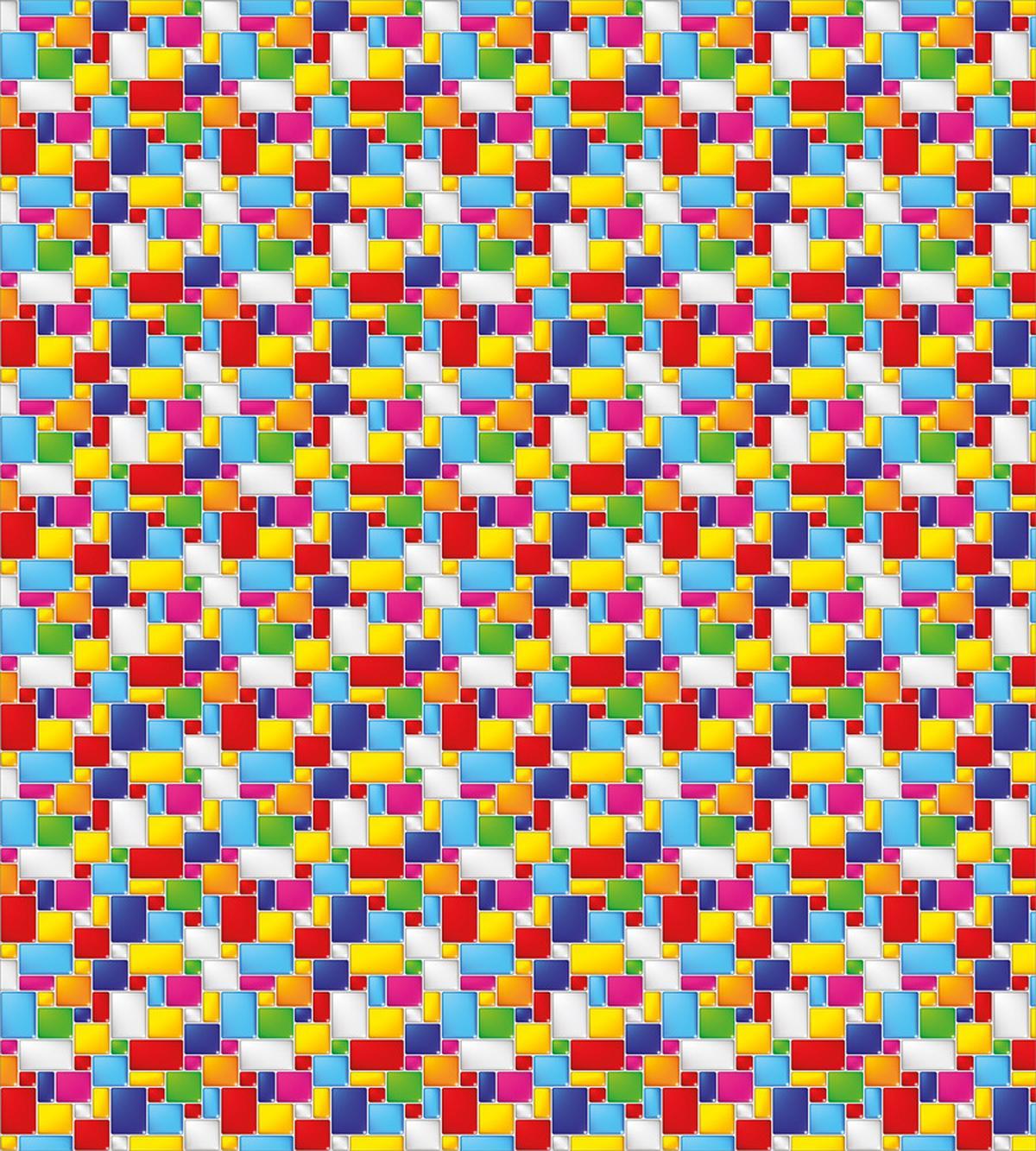 Colorful Square Mosaic — Pattern