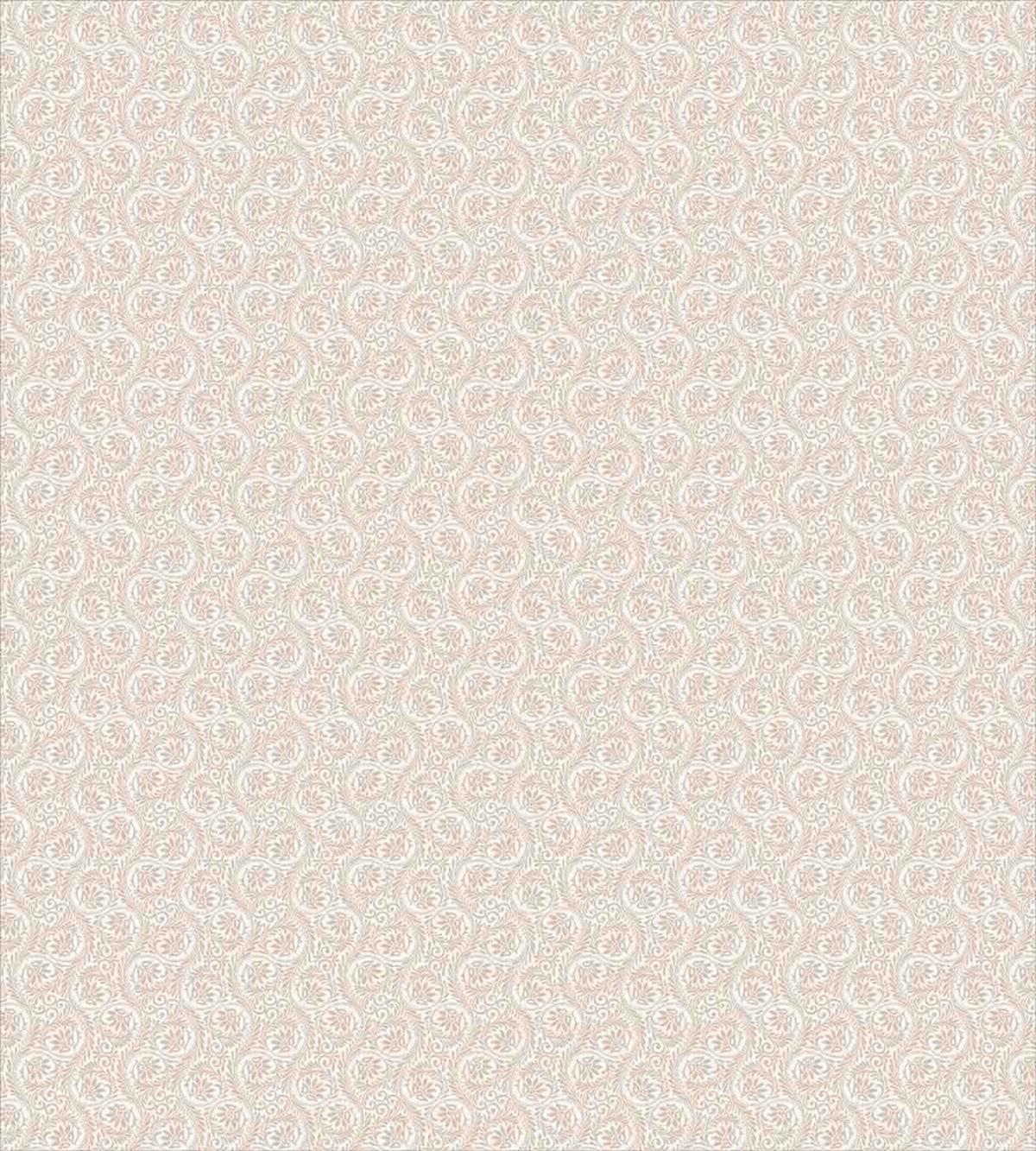 Abstract Floral Scroll — Pattern