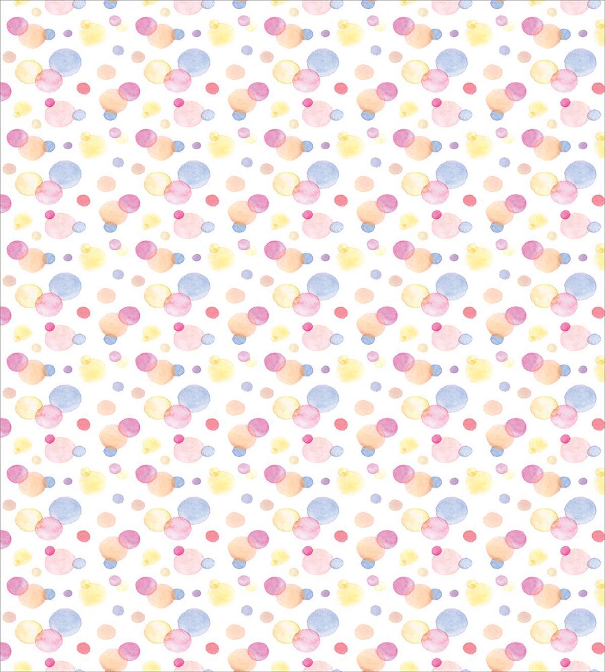 Abstract Watercolor Dots — Pattern