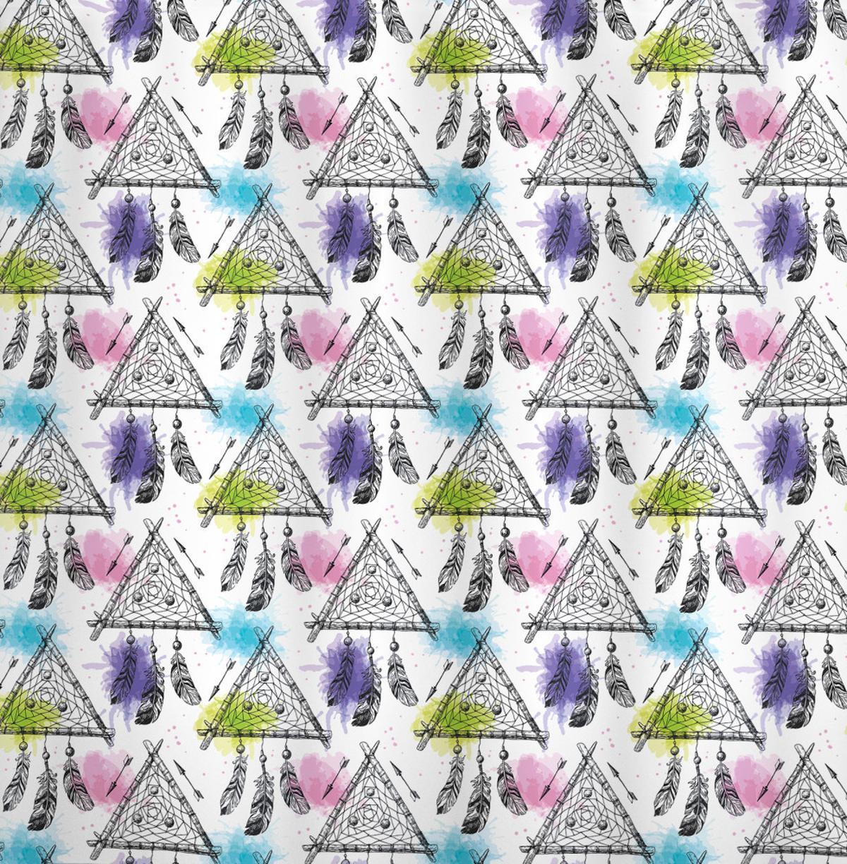 Artful Triangle Dreamcatchers — Pattern