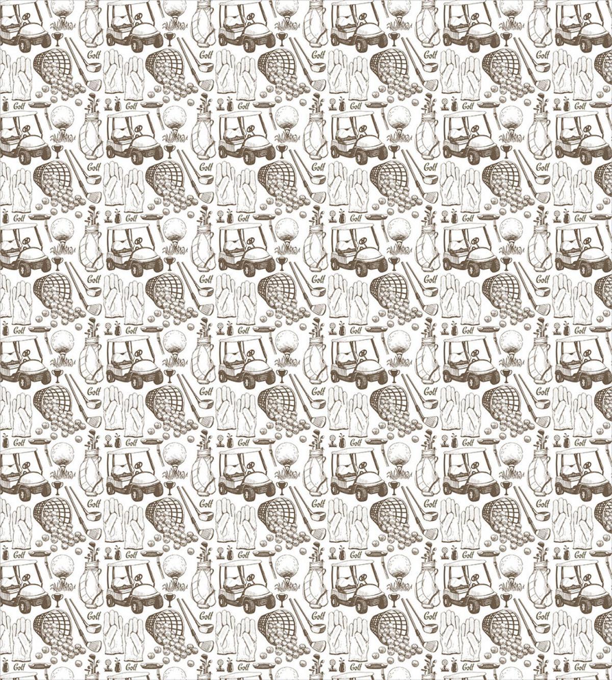 Basket with Balls Shoes Cart — Pattern