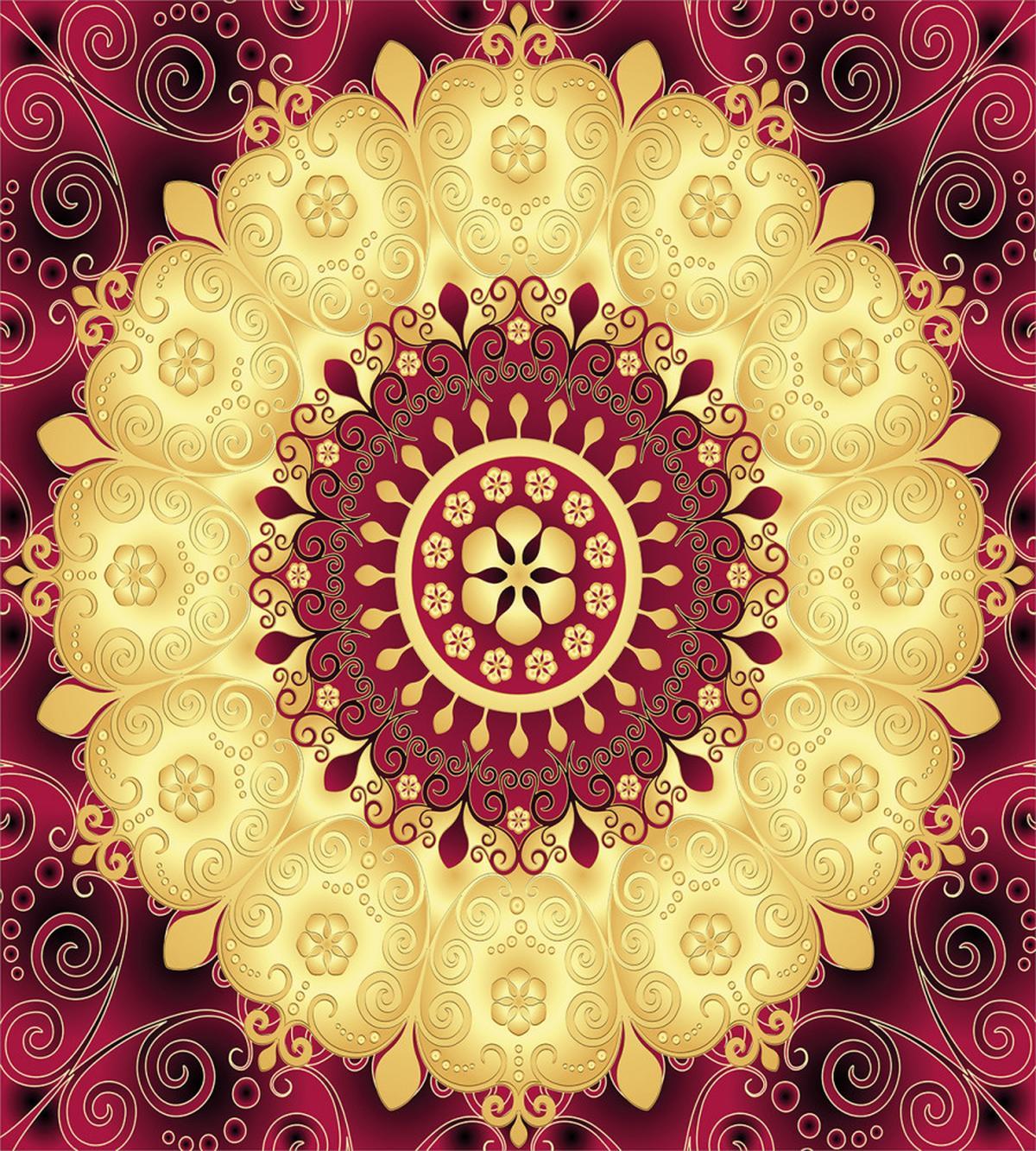Old Baroque Art — Pattern