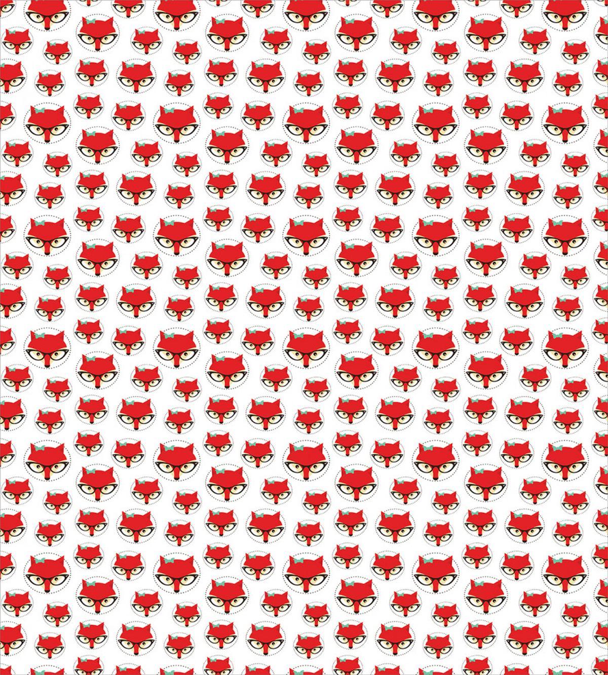 Cartoon Hipster Glasses — Pattern