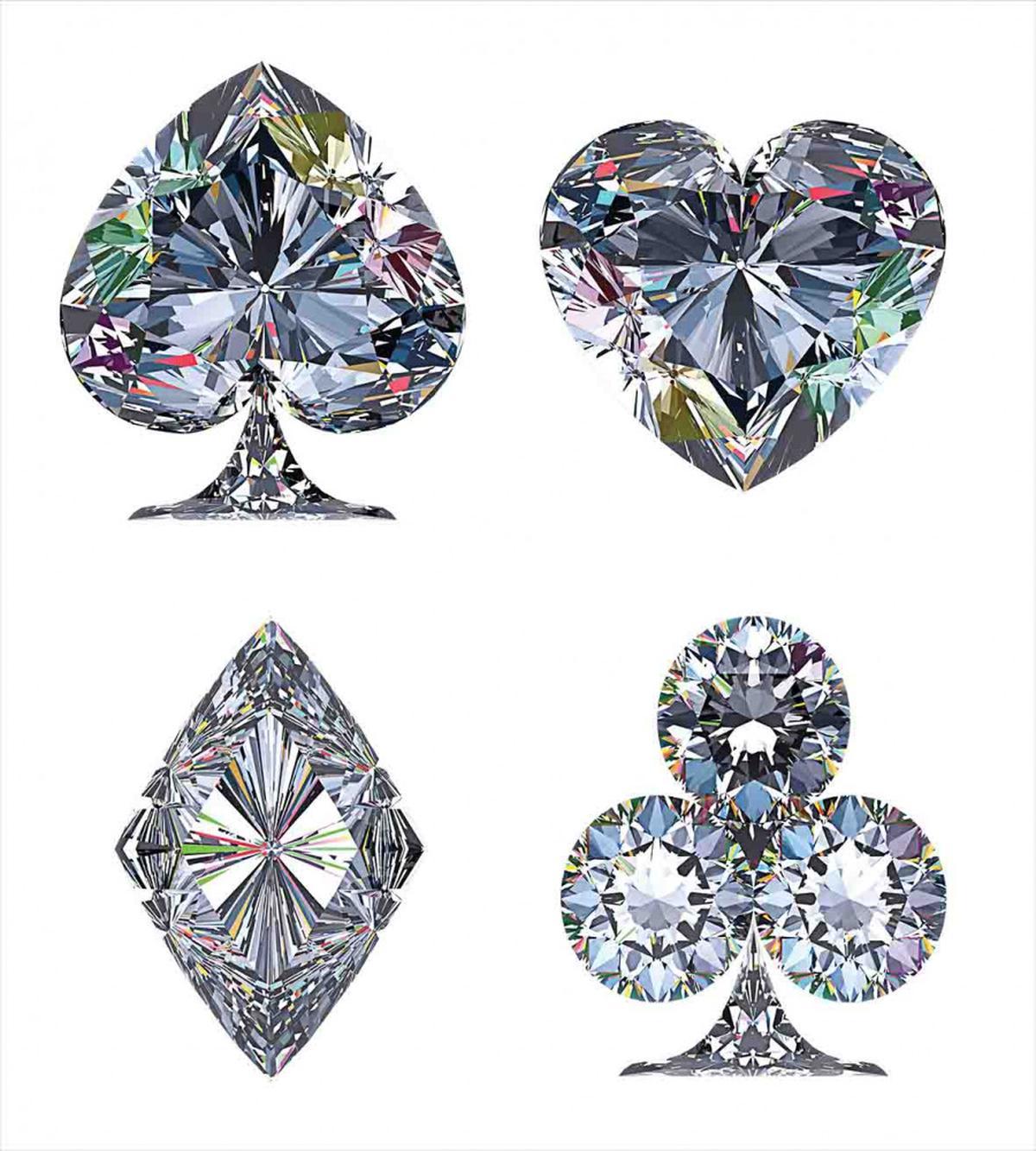 Heart Shaped Diamonds — Pattern