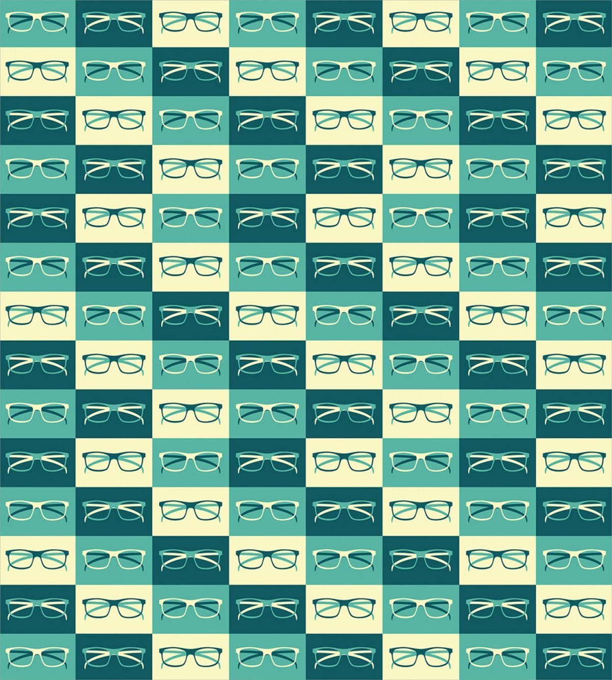 Vintage Eyeglasses Cool — Pattern