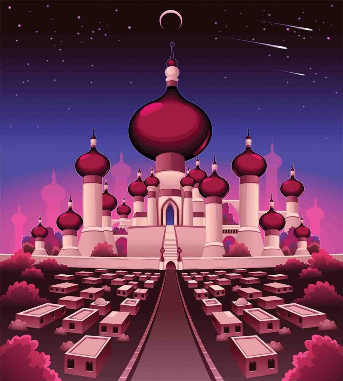 Castle at Night — Pattern