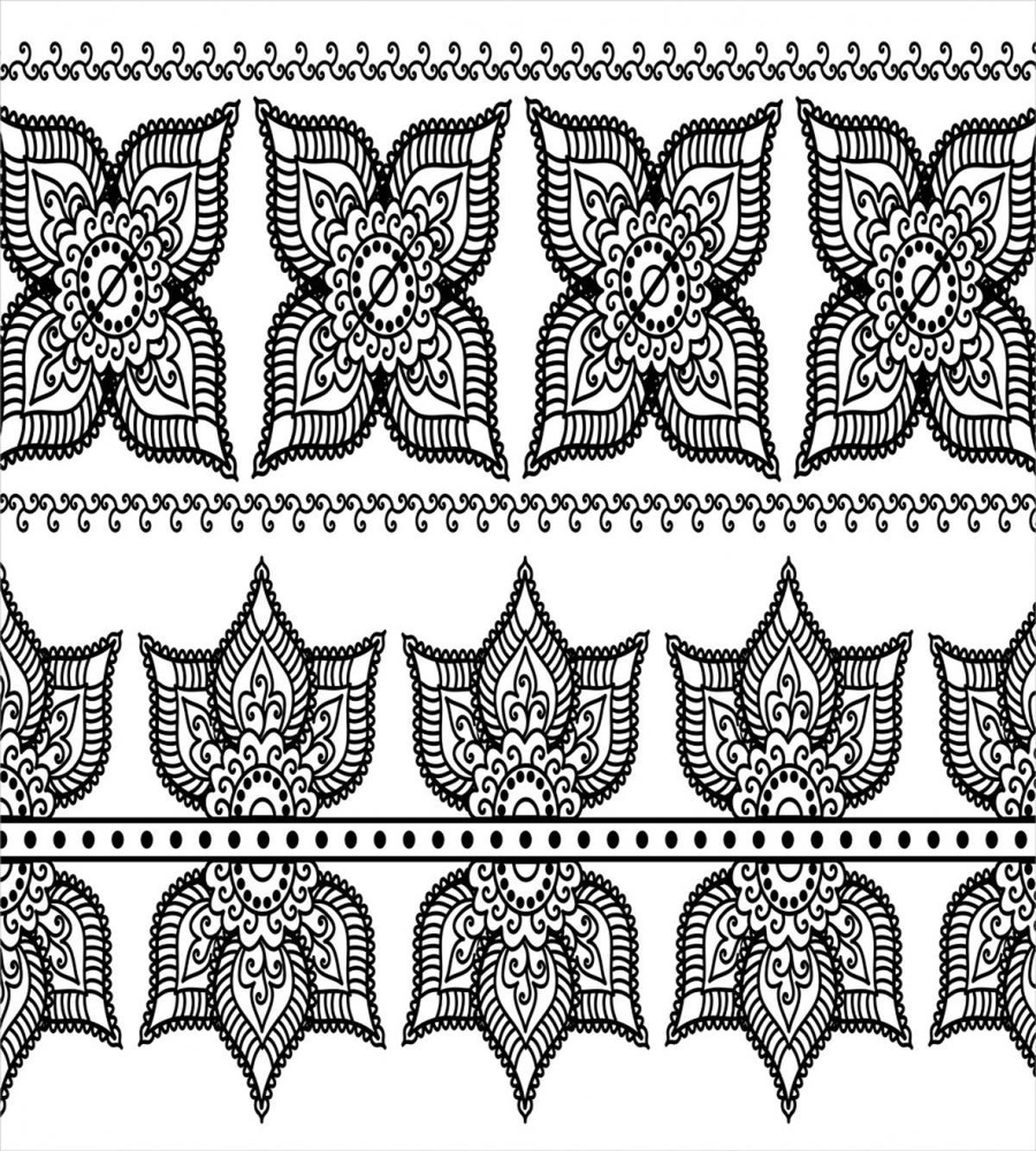 Lotus Inspired Grid — Pattern