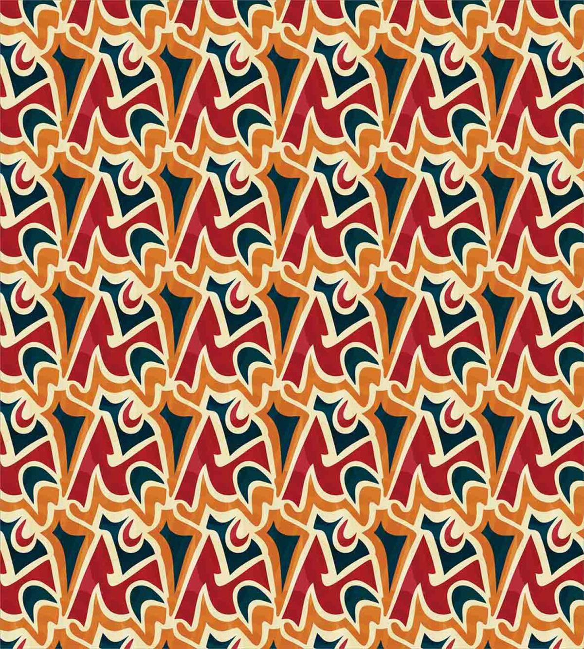 Chaotic Graffiti Art — Pattern